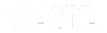 Footer logo of aghaperfumes by House of Agha, representing premium scents and elegant craftsmanship